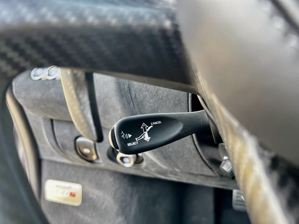 McLaren 750S Spider interior