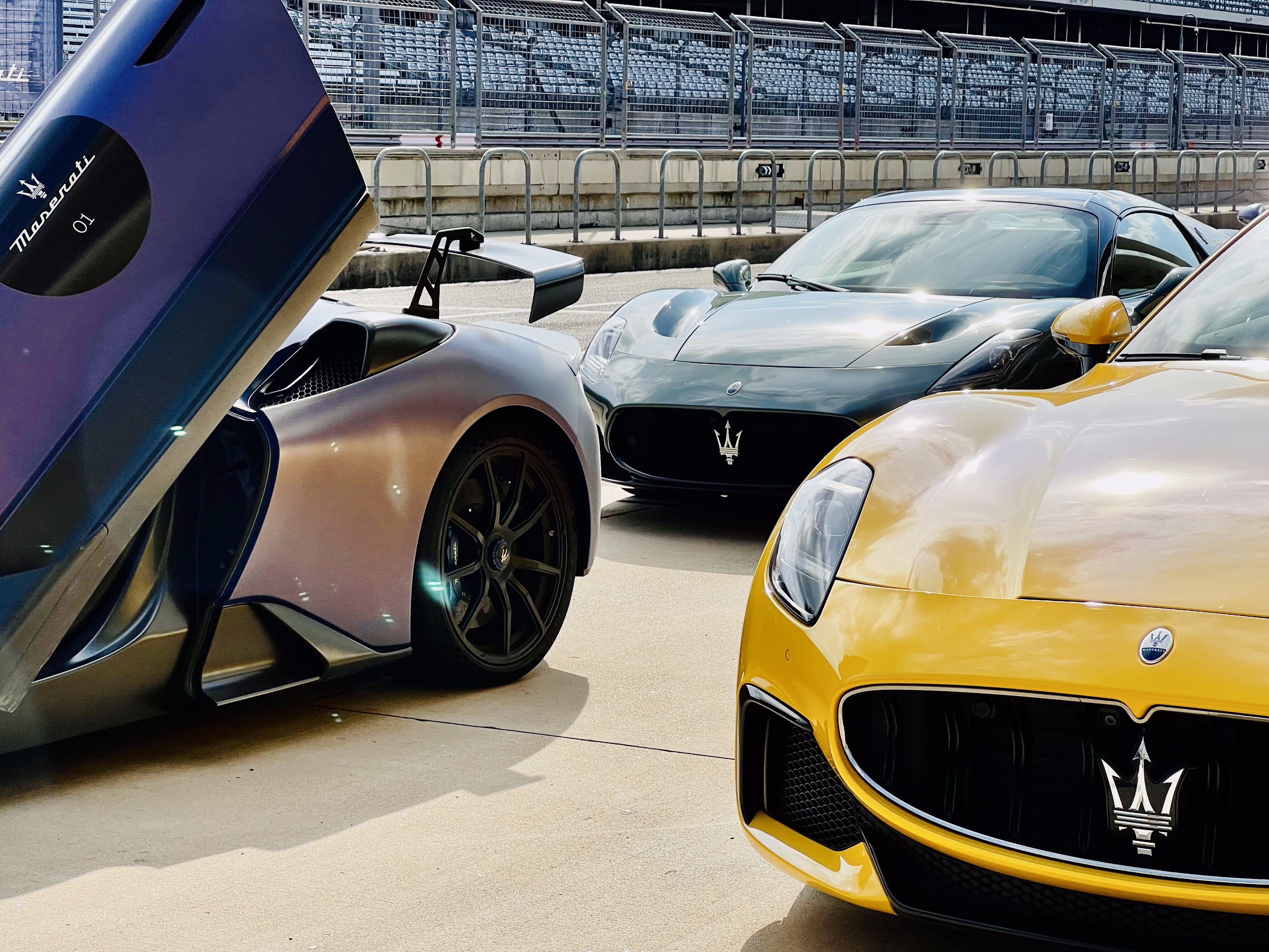 2025 Maserati track day COTA