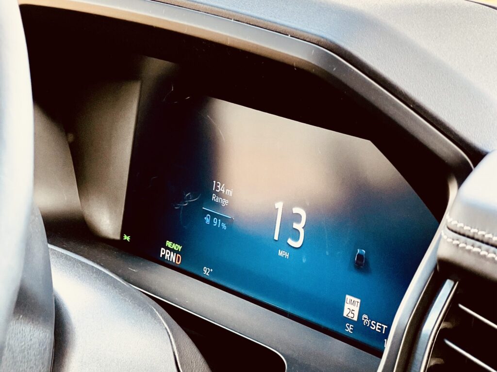 2025 Ford F-150 Lightning electric pickup truck