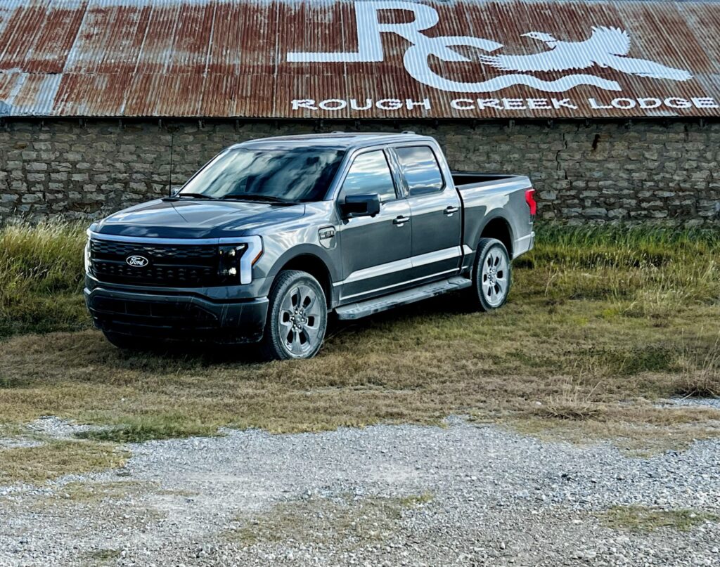 2025 Ford F-150 Lightning electric pickup truck