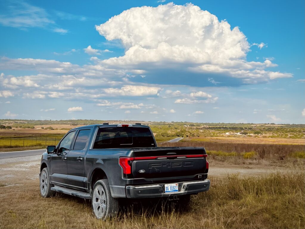 2025 Ford F-150 Lightning electric pickup truck
