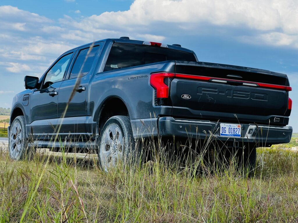 2025 Ford F-150 Lightning electric pickup truck