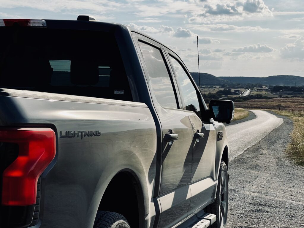 2025 Ford F-150 Lightning electric pickup truck