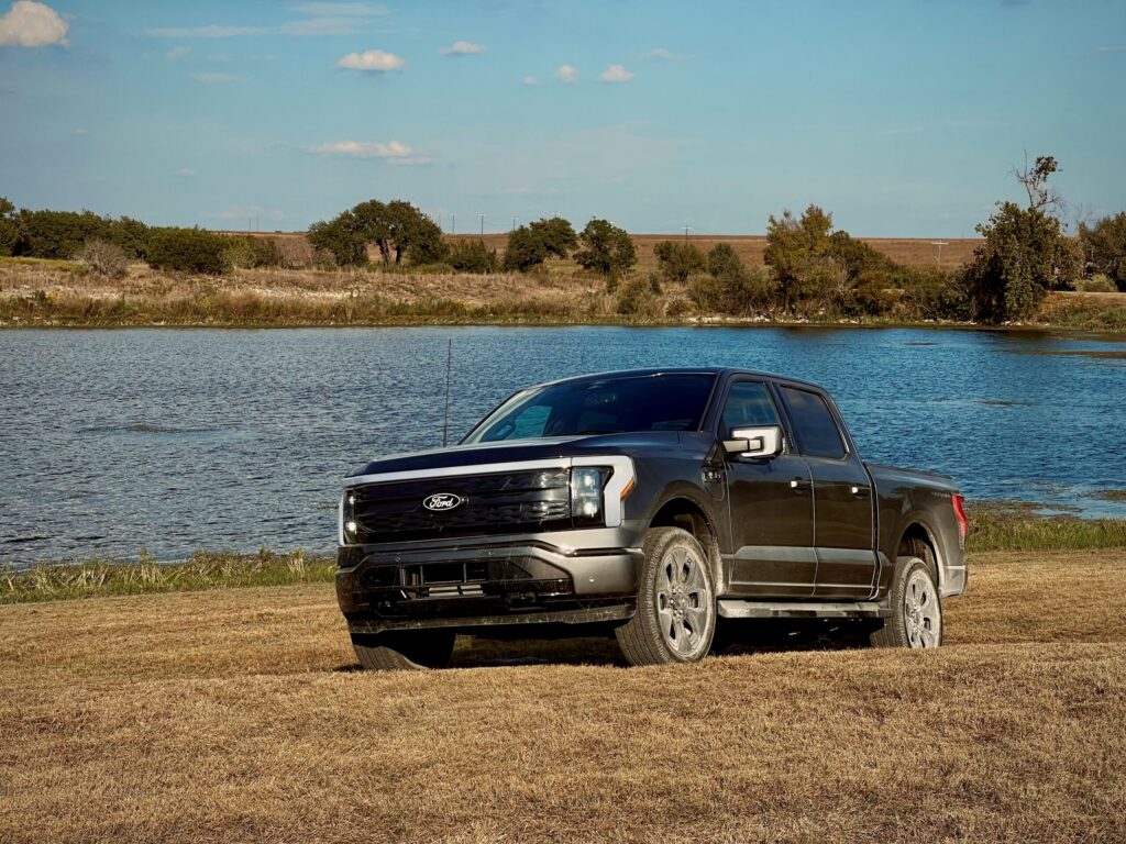 2025 Ford F-150 Lightning electric pickup truck