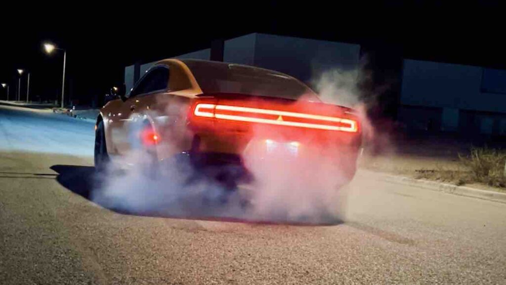 2026 Dodge Charger Scat Pack Six Pack burnout