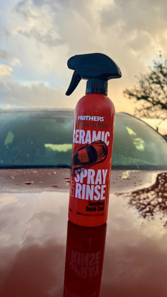 New Mothers Ceramic Spray &amp; Rinse Streamlines a Wet Shine 
