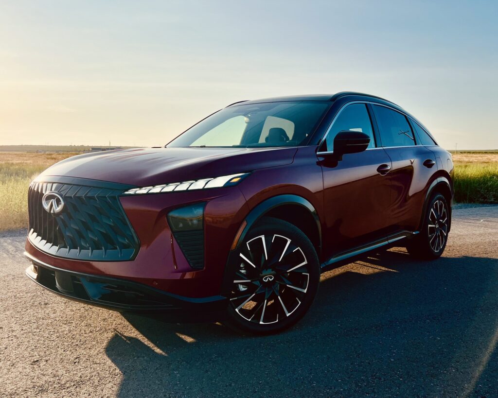 2027 Infiniti QX65 autograph sun fire red