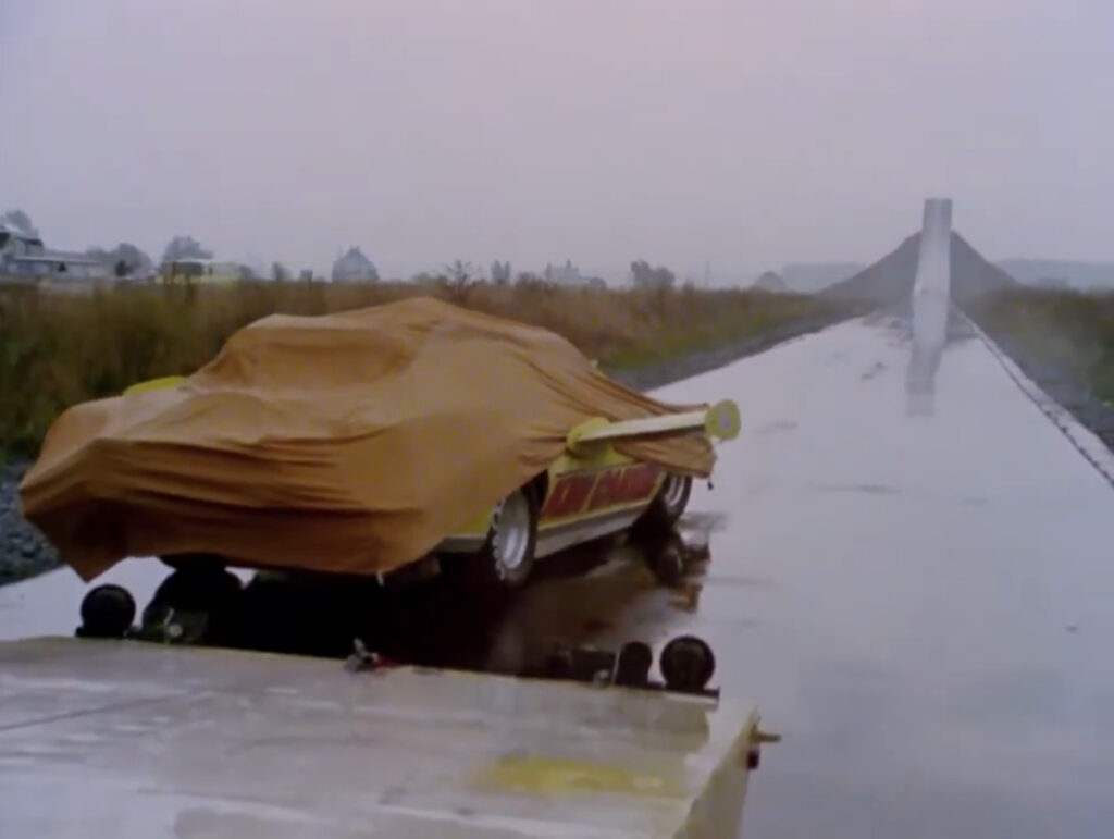 Ken Carter rocket car stunt driver movie the devil at your heels