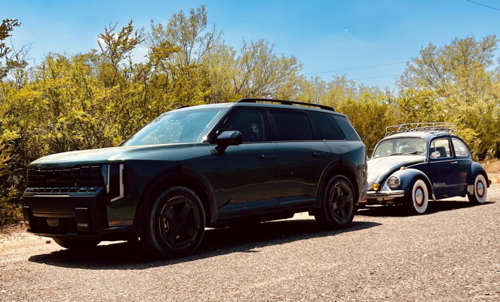 2027 Kia Telluride X-Line SX-Prestige hybrid towing